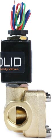 1/2" 230 PSI Electric Solenoid Valve 110-VAC VITON Normally Closed in Saudi Arabia