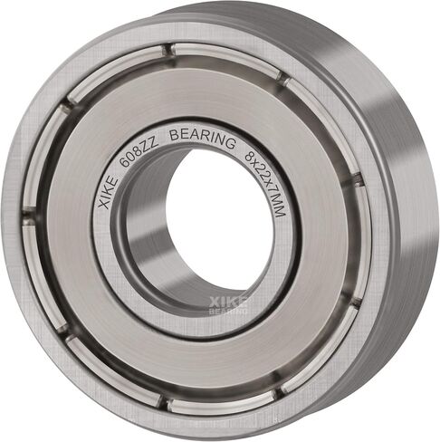 XiKe 10 Pcs 609ZZ Bearings 9x24x7mm, Double Metal Shield and Pre-Iubrication, Deep Groove Ball Bearings. in Saudi Arabia