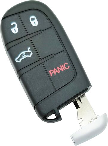Remote Smart Key Fob Shell Case Fit for Dodge Journey 2011-2020 Keyless Entry Replacement Car Key Cover M3N-40821302 (4 Buttons-a) in Saudi Arabia