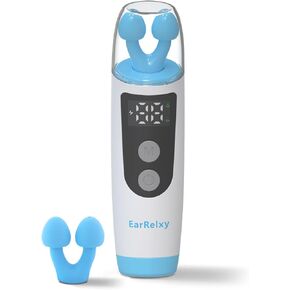 Eustachian Tube Unclogger, Safely & Naturally Ear Pressure Relief Device Pop Blocked Ears, Relief Tinnitus and Earache for Air Travel, Diving, Swimming