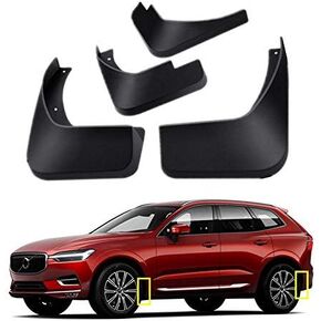Mud Flaps Kit for 2024 Volvo XC60 2018-2023 Mud Splash Guard Front and Rear 4-PC Set by TOPGRIL