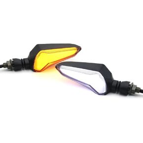 Universal High Brightness LED Turn Signal Light + DRL for Yamaha MT-07 MT-09 FZ-09 for Triumph Daytona 675 for Suzuki GSX for Honda CBR1000 CBR600