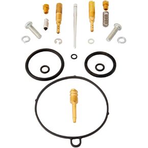 TUSK CARBURETOR ROBUILD KIT متوافقة مع Kawasaki KLX110 2006-2020
