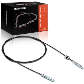 A-Premium Intermediate Side Parking Brake Cable Assembly Compatible with Ford Models: F-250 Super Duty 2005-2007, F-350 Super Duty 2005-2007 - Replace# 5C3Z2A793HA, 5C3Z2A793AA