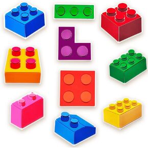 Building Block Shoe Decoration Charms, Accessories for Shoes, Bracelets, Wristbands, and Sandals, Gift for Birthdays, Parties, Holidays.