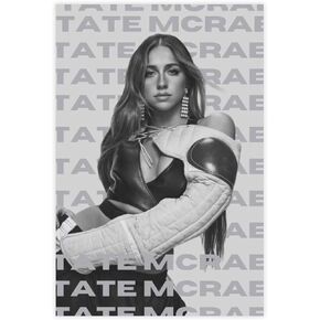 AEVIRAFL Tate Poster McRae Music Album Cover Canvas Posters for Room Canvas Wall Art Bedroom Decor Unframe-style 12x18inch(30x45cm)