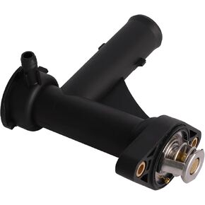 MITZONE Engine Coolant Thermostat Housing Assembly Compatible with Chrysler PT Cruiser Classic LX Limited Touring 2.4L L4 2001 2002 2003 2004 2005 2006 2007 2008 2009 2010 P-2246630 Water Outlet