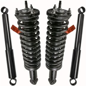 MOSTPLUS 4Pcs Front Rear Struts Shocks 343209 344055 Compatible with 1995-2004 Toyota Tacoma SR5 DLX Shock Absorber