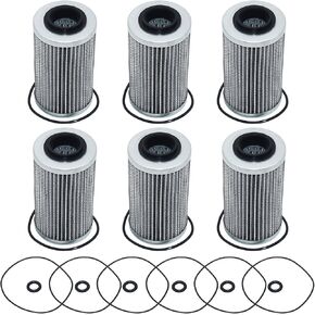 6PCS 420956744 420956747 Oil Filter for Can-Am Maverick Max Outlander Turbo R Dps 650 1000 1000R for Sea-doo Gti Spark 155 Gtx 130 230 Rxt Wake 300 900 Pro Package Se Ace Trixx 420956743 2003-2024
