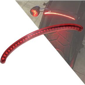 HDBUBALUS Motorcycle LED Tail Light Turn Signal Light Rear Fender Brake Running Lamp Fit for Harley Softail Fat Bob FXFB FXFBS 2018-2024