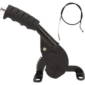 Acouto الأمامي فرامل رافعة Handbrake Handbrake ATV مقبض ذراع الفرامل الأمامية مع الكبلات الكبل فرامل فرامل الذراع ATV ل KART ATV ​​Motor Motorbike Third Wheel Cotern