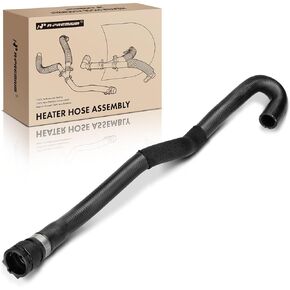 A-Premium HVAC Heater Hose Pipe Line Assembly Compatible with BMW 528i xDrive 2009-2010, 528i 2008-2010, 550i/650i 2006-2010, 525xi/530xi 2006-2007, 525i/530i 2004-2007, 545i/645Ci 2004-2005, 528xi
