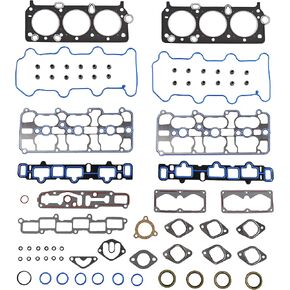 DNJ HGS3112 Graphite Cylinder Cylinder Head Gasket Lit for 1991-1995 Chevrolet ، Oldsmobile ، Pontiac Cutlass Supreme ، Grand Prix ، Lumina 3.4L V6 24V DOHC 207CID