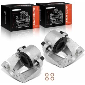 A-Premium Disc Brake Assembly بدون شريحة متوافقة مع دودج دورانجو 1998-1999 ، داكوتا 1999-سائق أمامي وجانب الركاب