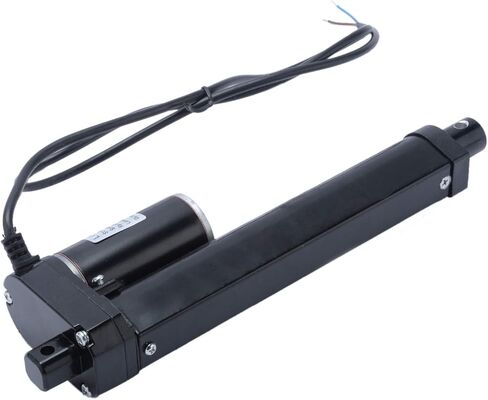 DasMarine 16" Stroke Linear Actuator with Mounting Bracket for Recliner TV Table Lift Massage Bed Electric Sofa,Linear Electric Actuator 225LBS Load Capacity 10mm/s Speed 12V DC,Black,Indoor Outdoor in Kuwait