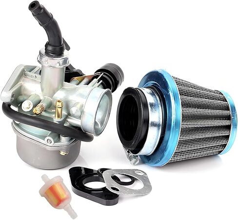 PZ19 Carburetor with 35mm Air Filter for TaoTao Kazuma Baja NST SunL Chinese Quad 4 Stroke ATV Go Kart Pit Dirt Bike 50cc 70cc 80cc 90cc 110cc 125cc (1Pack) in Kuwait
