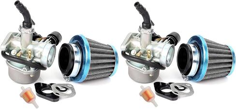 PZ19 Carburetor with 35mm Air Filter for TaoTao Kazuma Baja NST SunL Chinese Quad 4 Stroke ATV Go Kart Pit Dirt Bike 50cc 70cc 80cc 90cc 110cc 125cc (1Pack) in Kuwait