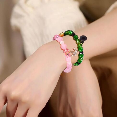 Friendship Bracelets Elphaba Galinda Accessories - Gold Crown Witch Merch Bff Matching Bracelet - Jewelry Gifts for Best friends Couples Fans Party Dress in Kuwait