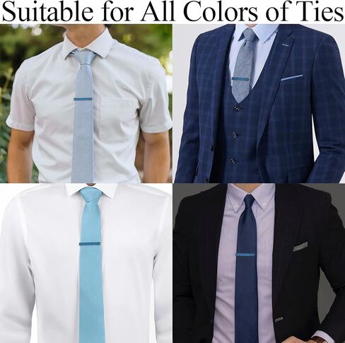 مقاطع ربطة عنق للرجال Gold Silver Gun Black ، حانة Taigrama Tie و Tie Pin Carbon من أجل العلاقات العادية والعلاقات النحيفة ، مقبلات التعادل الفريدة مناسبة لأعمال الذكرى السنوية وأفضل هدية in Kuwait