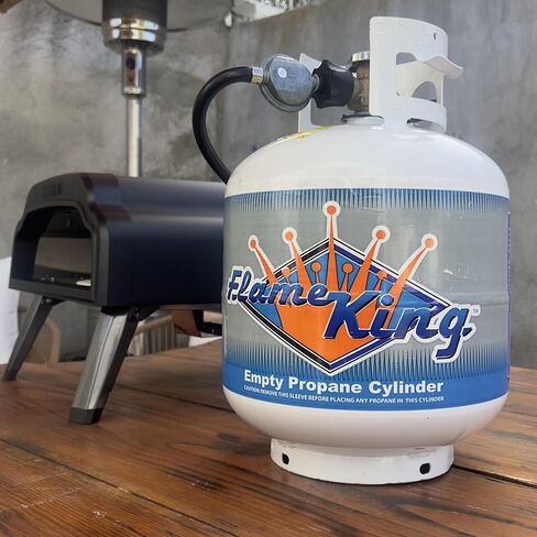 Flame King YSN-201 20-Pound Steel Propane Tank Cylinder with Type 1 OPD Valve, White in Saudi Arabia