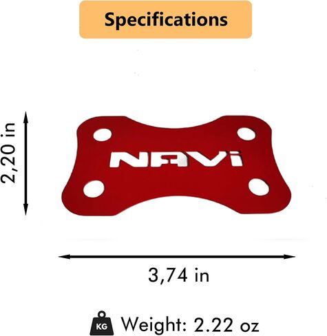 Motorcycle Acutrax Cover for Honda Navi (Passion Red) in Kuwait