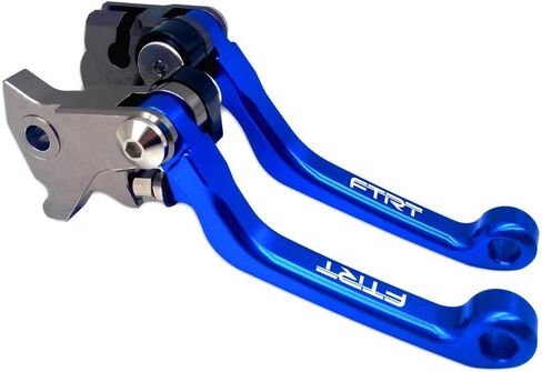 Pivot Dirt Bike Brake Clutch Levers Compatible with TTR125 L LE LW 00-18/ TTR250 93-13/ XT250X 06-16/ Tricker 04-16/ DT230 Lanza 97-13/ WR250R WR250X 07-17/ SEROW225 SEROW250 1986-2016, Blue in Kuwait