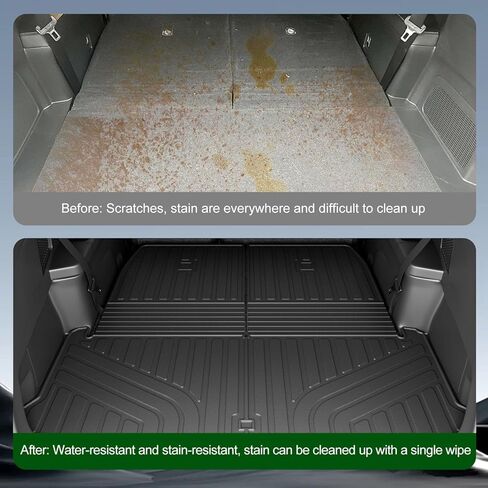 Cargo Mat Compatible with 2024-2025 Lexus TX 350 500H 550H+ Trunk Liner Cargo Liner Backrest Trunk Mat Replacement for 2024-2025 Lexus TX Accessories in Kuwait