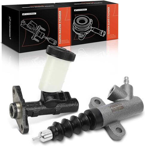 A-Premium Clutch Master Cylinder and Clutch Slave Cylinder متوافقة مع Mazda Miata 1990-1997/1999-2005 ، استبدل# Na0141400 ، Na0141920 in Saudi Arabia