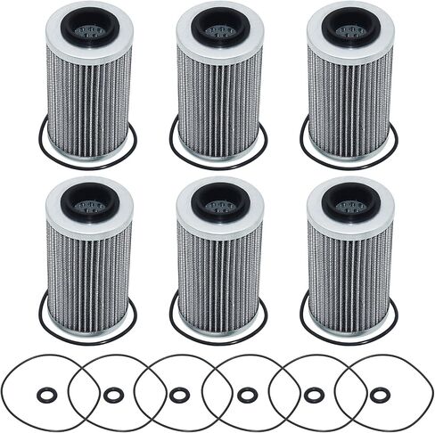 6PCS 420956744 420956747 Oil Filter for Can-Am Maverick Max Outlander Turbo R Dps 650 1000 1000R for Sea-doo Gti Spark 155 Gtx 130 230 Rxt Wake 300 900 Pro Package Se Ace Trixx 420956743 2003-2024 in Saudi Arabia