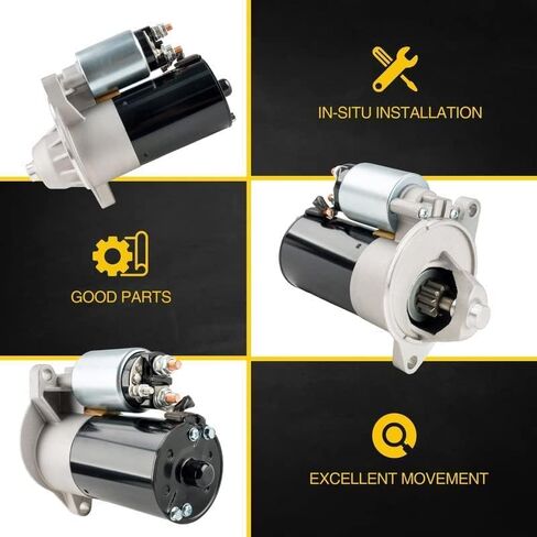 Starters, Starter Compatible with New Holland Tractor TC35DA TC40 TC40A TC40D TC40DA TC48DA TC55DA,Starter Replace# 18139 in Saudi Arabia