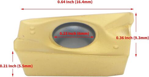 Carbide Milling Insert APMT1135 M2 PDER CNC Milling Machine Indexable Milling Insert, Multilayer Coated Lathe Tool Insert,Suitable for Processing Steel and Stainless Steel.10 Pieces/Box in Saudi Arabia