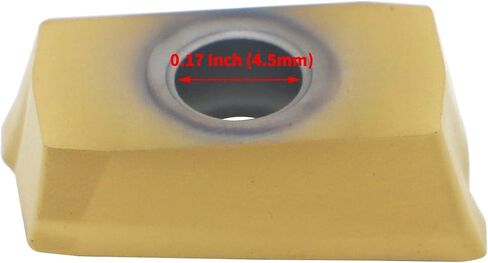 Carbide Milling Insert APMT1135 M2 PDER CNC Milling Machine Indexable Milling Insert, Multilayer Coated Lathe Tool Insert,Suitable for Processing Steel and Stainless Steel.10 Pieces/Box in Saudi Arabia