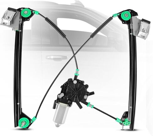 YHTAUTO Front Passenger Side Power Window Regulator With 2-Pin Motor Assembly Compatible with Chevrolet Corvette 1997-2004 V8 5.7L Convertible/Coupe/Hatchback in Saudi Arabia