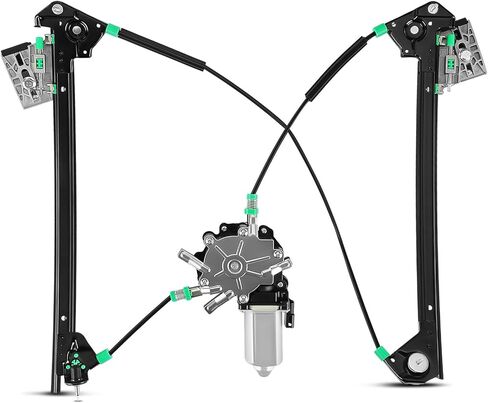 YHTAUTO Front Passenger Side Power Window Regulator With 2-Pin Motor Assembly Compatible with Chevrolet Corvette 1997-2004 V8 5.7L Convertible/Coupe/Hatchback in Saudi Arabia