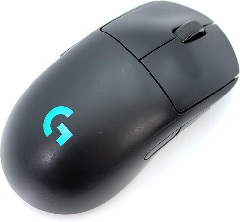 Logitech G PRO Wired Gaming Mouse, Hero 16K Sensor, 16000 DPI, RGB, Ultra Lightweight, 6 Programmable Buttons, On-Board Memory, Built for Esport, Compatible with PC/Mac - Black in Kuwait