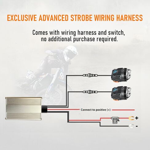 Motorcycle Fog Lights Led Kit Lemon Green/Amber Fog Light 120W/14,000LM IP68 Waterproof Running Light with Mounting Bracket Remote Wiring Harness for Motorcycle Jeep ATV in Saudi Arabia