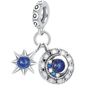 Cute Animal Charms for Bracelets and Necklaces 925 Sterling Silver with 5A Cubic Zirconia Dangle Charm Halloween Valentine's Day Mother's Day Jewelry Gifts for Women
