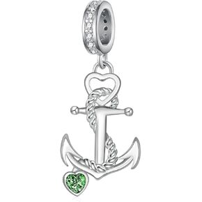 Anchor Charm 925 Sterling Silver Nautical Charms for Bracelets Anchor Jewelry Nautical Gifts for Women
