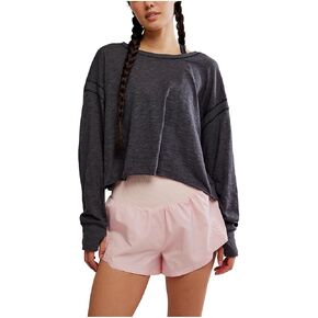 Free People Women's Carpe Diem Shorts, Rosewater