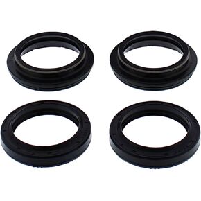 All Balls Racing 56-195 Fork and Dust Seal Kit Compatible with/Replacement For Kawasaki Ninja 1000 R (ZX 1000A) 1986-1987