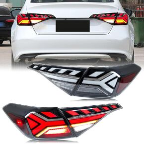وقت البالغة مصابيح LED LED ل Honda Civic 2022 2023 2024 2025 Sedan 11th Gen Clear White Start-up Service Signential Signal Lave Lamps Assembly Association Association