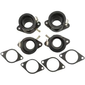 Carburetor Intake Manifold,Carburetor Intake Manifold Boot for Replacing Yamaha XJ650 XJ750 Maxim Seca 1981-1983 5G2-13586-02-00, 5G2-13596-01-00