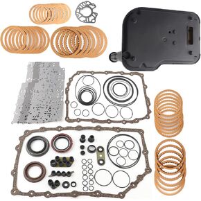 6L80 6L80E 6L90 6L90E 6-Speed Transmission Master Rebuild Overhaul Kit w/Filter Compatible with 2006-2022 Cadillac Escalade,Chevrolet Silverado/Suburban/Tahoe,GMC Sierra/Savana/Yukon,Hummer H2/H3