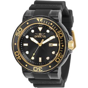 Invicta Quartz Montre avec Bracelet en Silicone 32337
