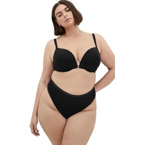 City Chic Women's Plus Size Thong-3 Pack Cotton