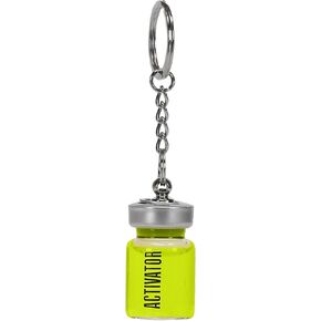 ASVP Shop Substance Activator Vial Keychain – Sci-Fi Movie-Inspired Liquid Prop Replica – Glass Vial Collectible for Fans and Cosplayers