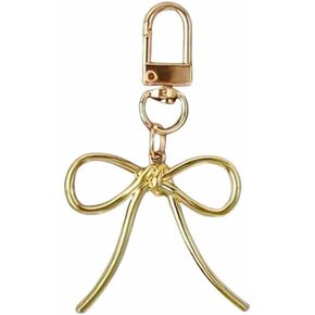 Lemua لطيف القوس القوس المحفظة سحر ، القوس keychain. سحر حقيبة للنساء والفتيات ، سلسلة المفاتيح لمفاتيح السيارات محافظ على ظهره