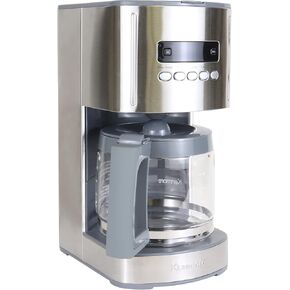 Kenmore Drip Coffee Maker - 12 Cup Programmable Cafe Machine With Glass Pot, Regular & Bold Brew, Auto Shut Off Large Water Reservoir, Reusable Filter, Kitchen Appliances For Cafeteria Barista in Saudi Arabia