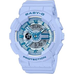 Casio Baby-G Fresh Colors Blue Resin Resin Talogital Watch BA-110YK-2A
