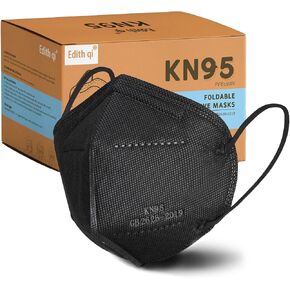 KN95 Face Mask 50 PCS, Grey Disposable Face Masks for Adults in Kuwait